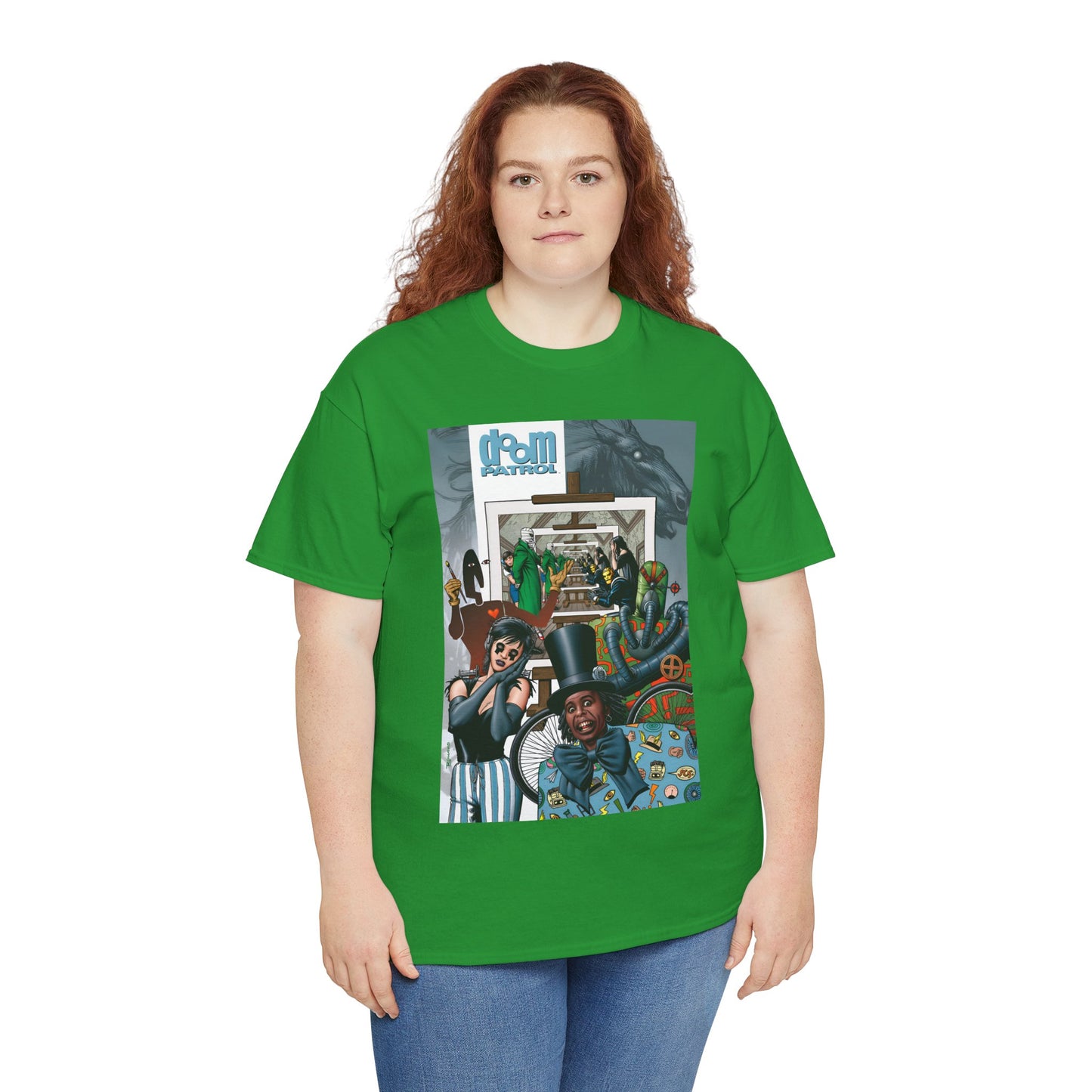 Doom Patrol T-Shirt - Brian Bolland Art - Grant Morrison Story - DC Comics/Vertigo Comics
