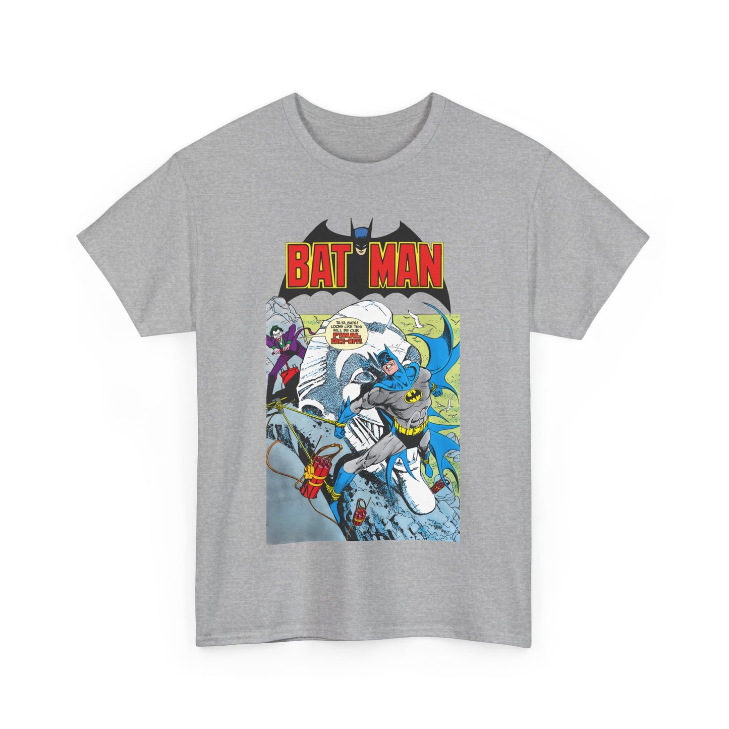 Batman T-Shirt - José Luis García-López Art - Joker - #353 Cover Art - Batman Strapped to Mount Rushmore - Amazing Bronze Age Art