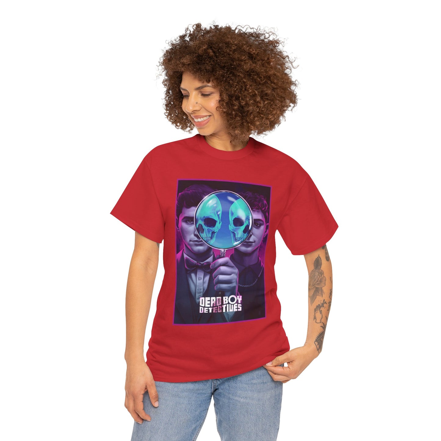 Deadboy Detectives T-Shirt - Sandman Spin-Off, Vertigo Comics - Netflix Series - George Rexstrew & Jayden Revri