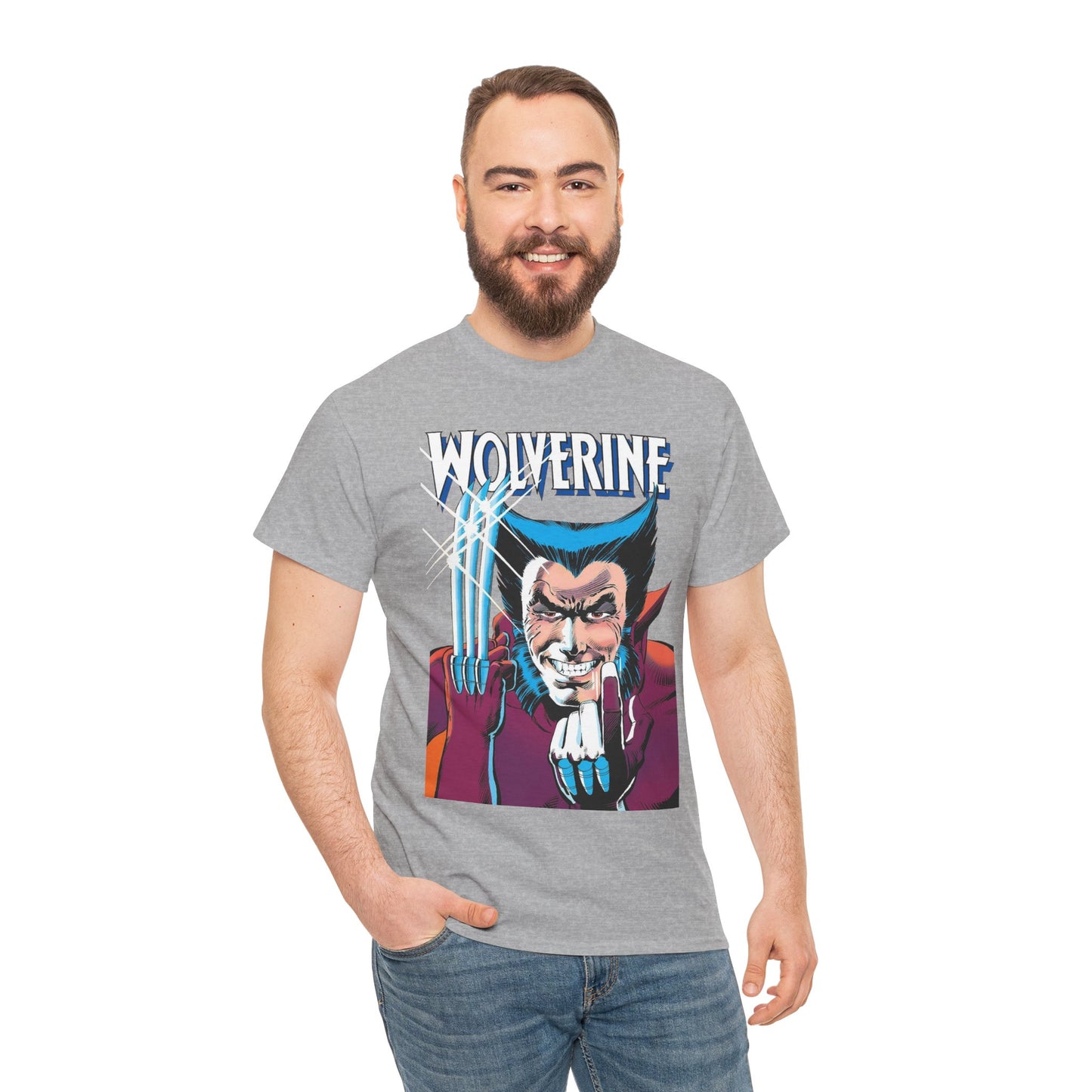 Wolverine T-Shirt - Frank Miller 1982 Cover Art - Marvel Comics - X-Men Member, Logan - Classic Mini-Series