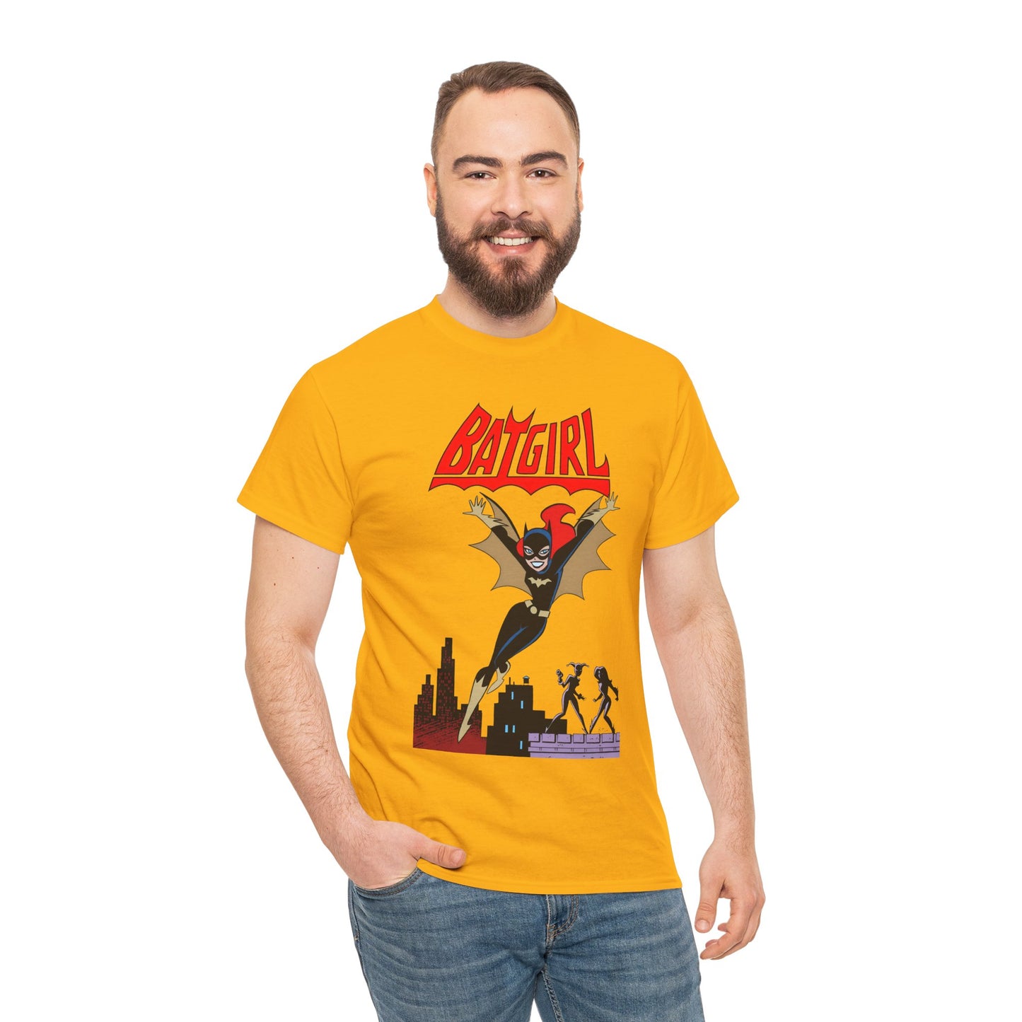Batgirl T-Shirt - Bruce Timm Art - Batman Animated Series 1990s - Gotham City, Batman, Barbara Gordon - WB Cartoon - DC Comics