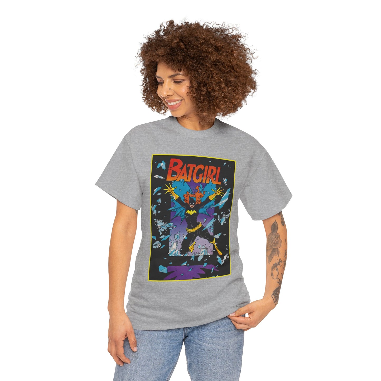 Batgirl T-Shirt - Mike Mignola Art - Barbara Gordon, Gotham City, Batfamily - DC Comics