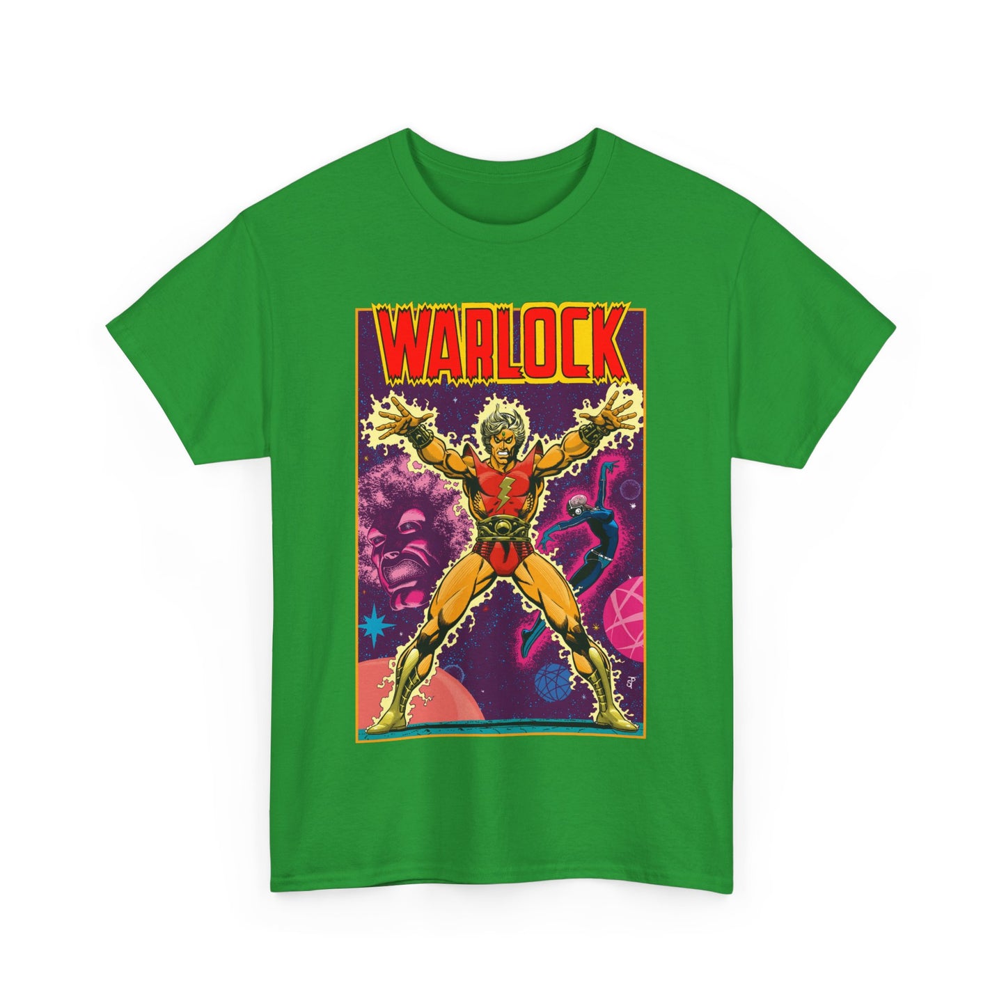 Adam Warlock T-Shirt - Jim Starlin Cover Art - Strange Tales #178 - Popular Marvel Comics Series - Cosmic Heroes