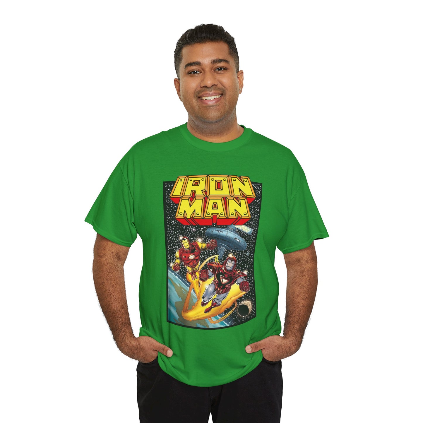 Iron Man T-Shirt - Mark D Bright Art - Armor Wars - War Machine - Tony Stark & James Rhodes - Marvel Comics
