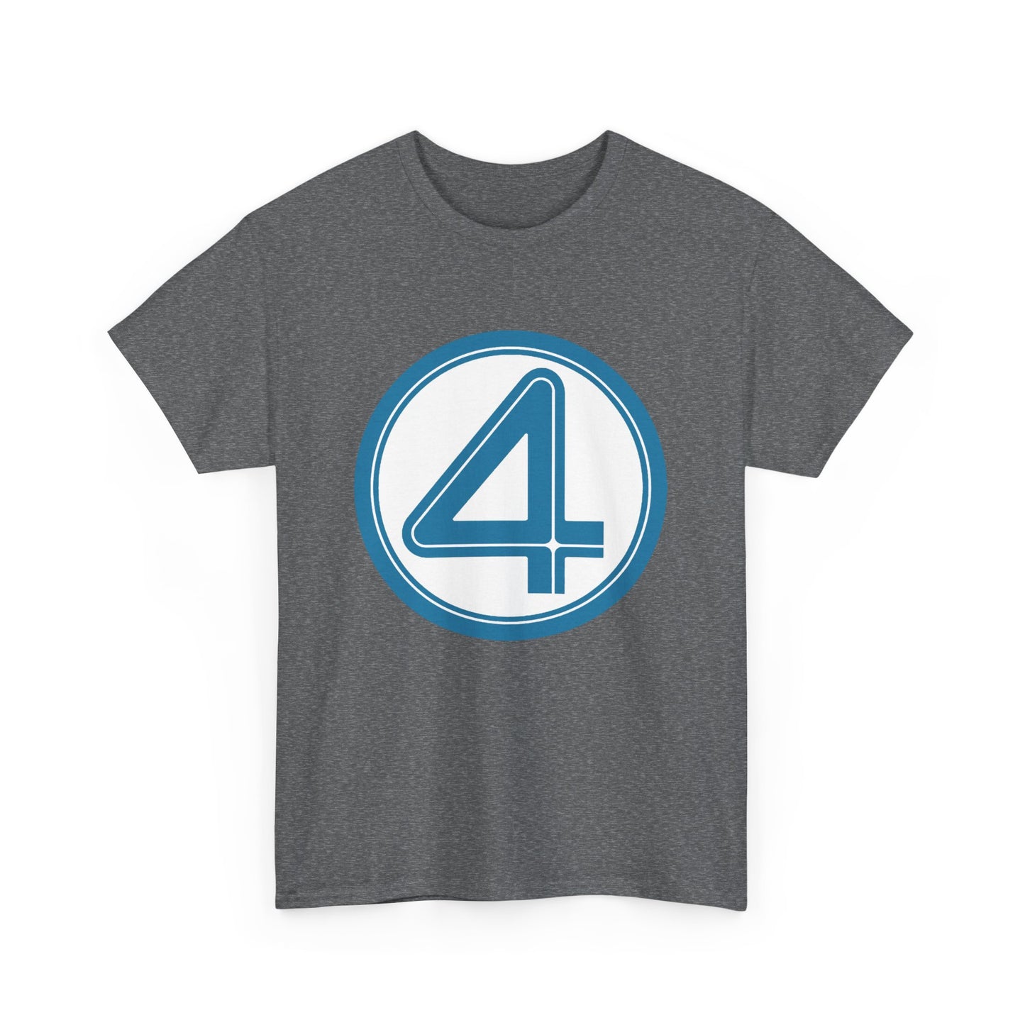 Fantastic Four Logo T-Shirt - New Marvel Movie 2025 - MCU - Pedro Pascal - 4 - Marvel Comics - Reed Richards