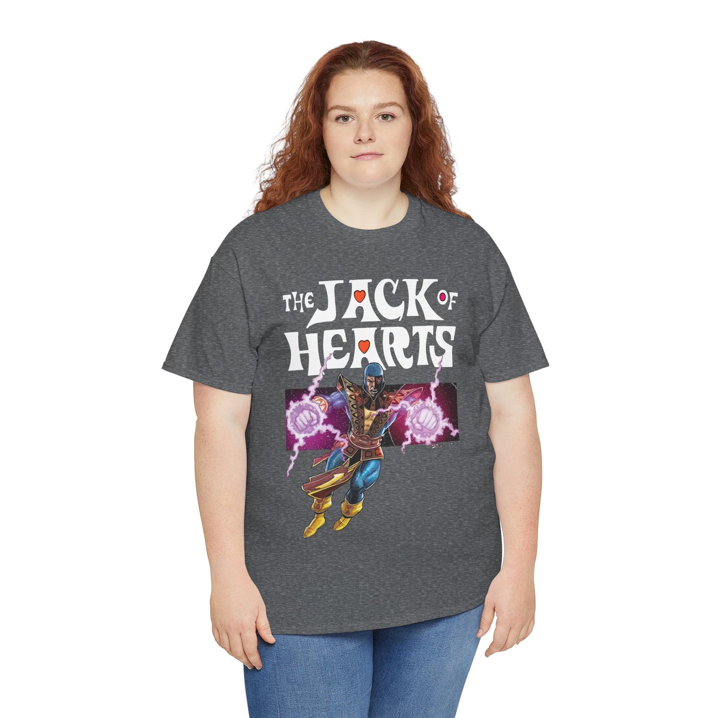 Jack of Hearts T-Shirt - George Perez Art - Marvel Comics - Avengers Member - She-Hulk Boyfriend