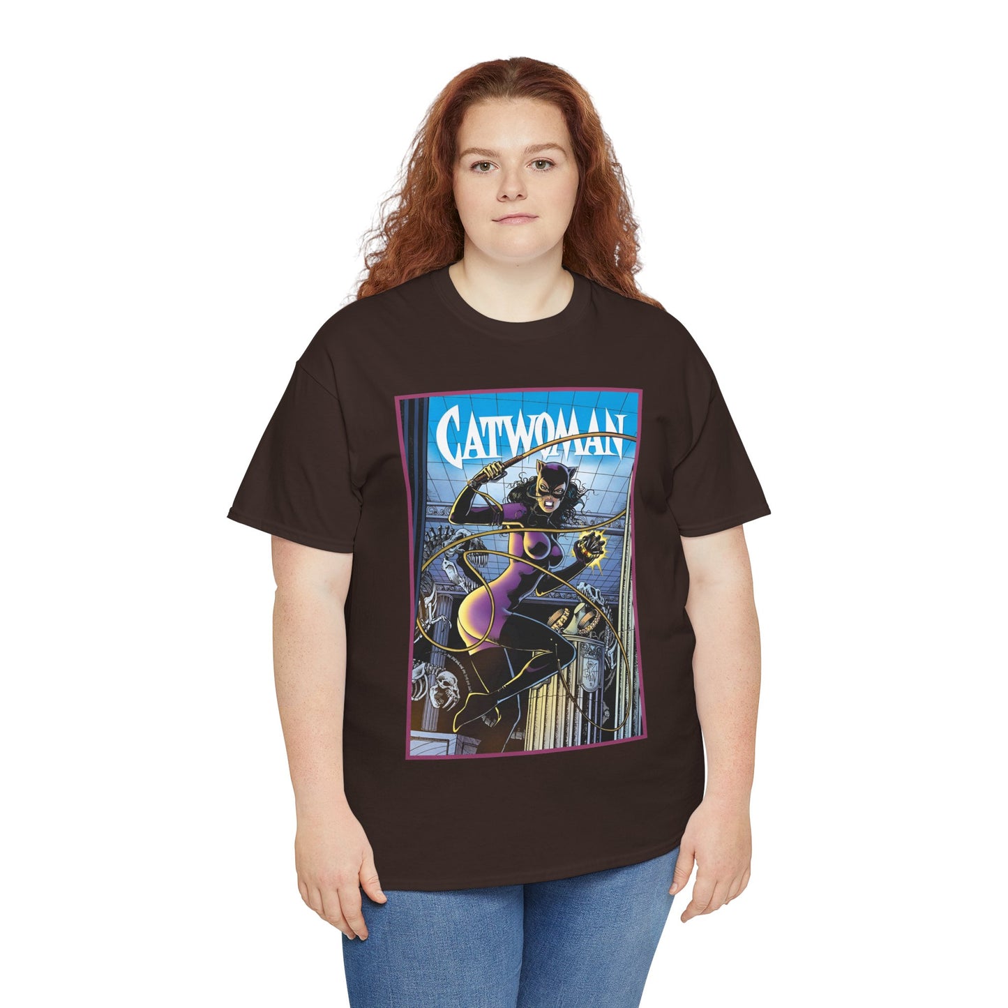 Catwoman T-Shirt - Jim Balent 1990s Art - Selina Kyle - Batman Character, Ally - Gotham City - DC Comics