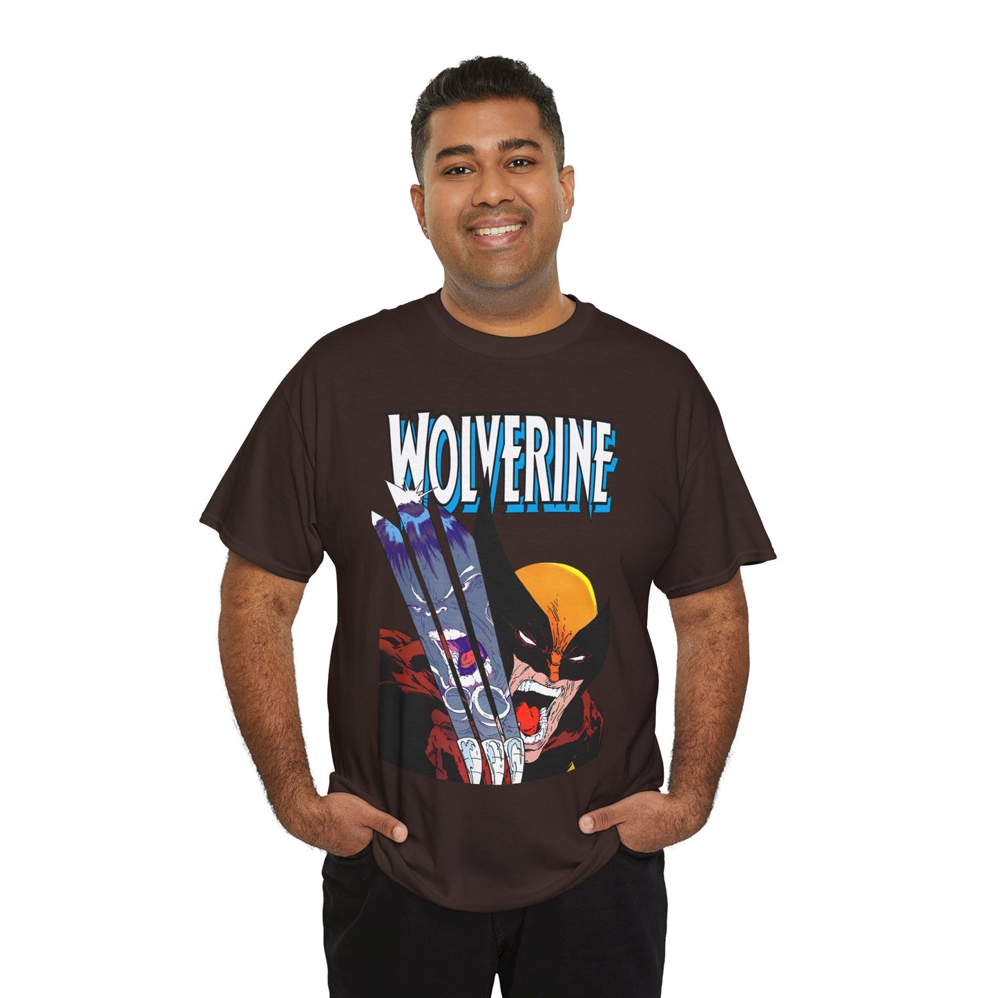 Wolverine T-Shirt - Amazing Todd McFarlane Art - Classic Image Vs Incredible Hulk - Marvel Comics - Logan