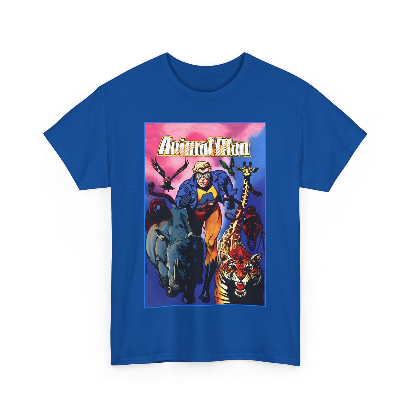Animal Man T-Shirt - Brian Bolland Art - #1 Cover Art - Buddy Baker - DC Comics, Vertigo Comics