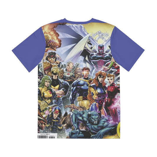 X-Men All Over Print Tee (Polyester) - Philip Tan Wraparound Art - 60th Anniversary Variant Cover Art - Marvel Comics