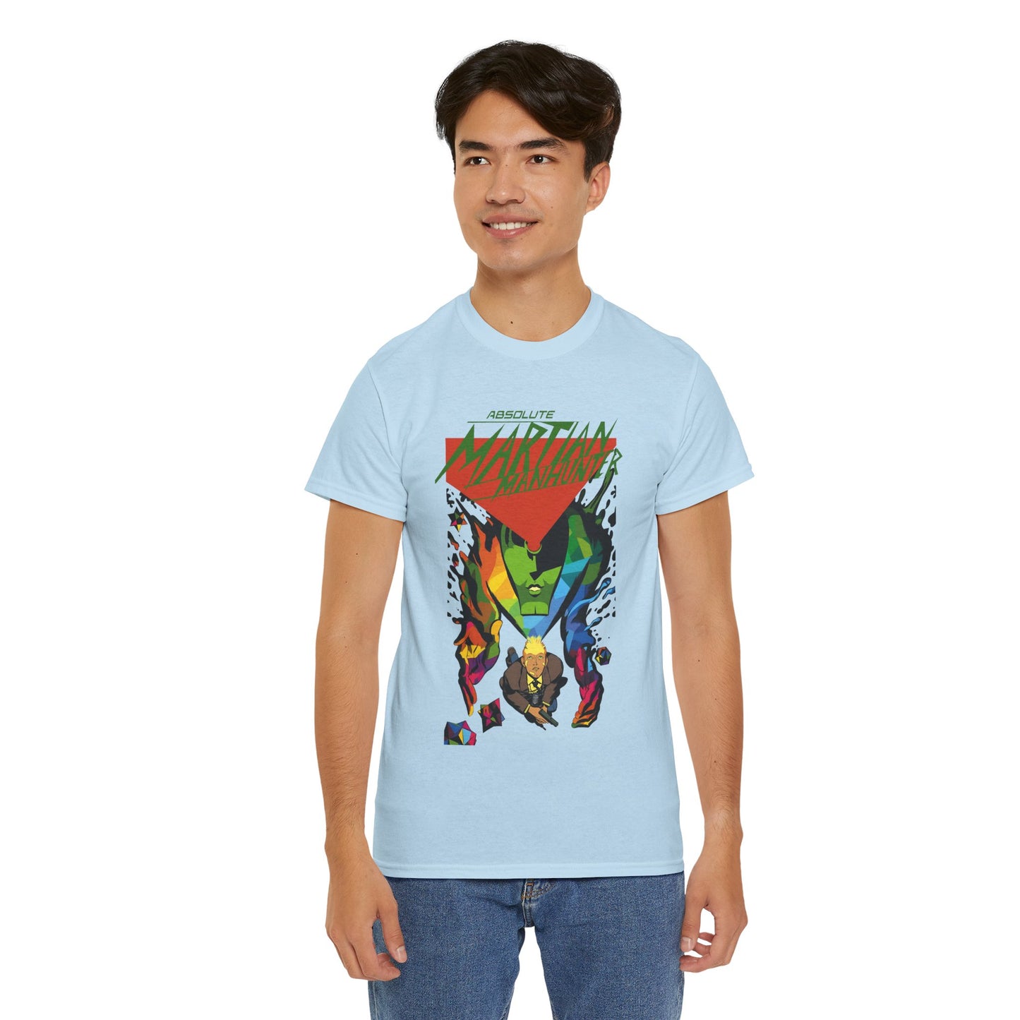 Absolute Martian Manhunter T-Shirt - Javier Rodríguez Art - DC Comics All-In - John Jones, FBI Agent - Deniz Camp Series