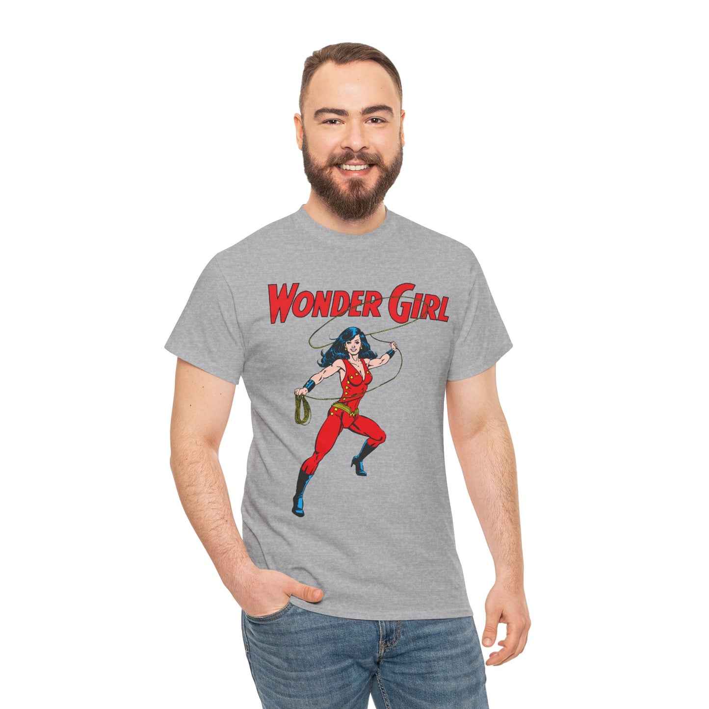 Wonder Girl T-Shirt - George Perez Art - New Teen Titans Member/Leader - Donna Troy, Sister of Wonder Woman - Troia - DC Comics