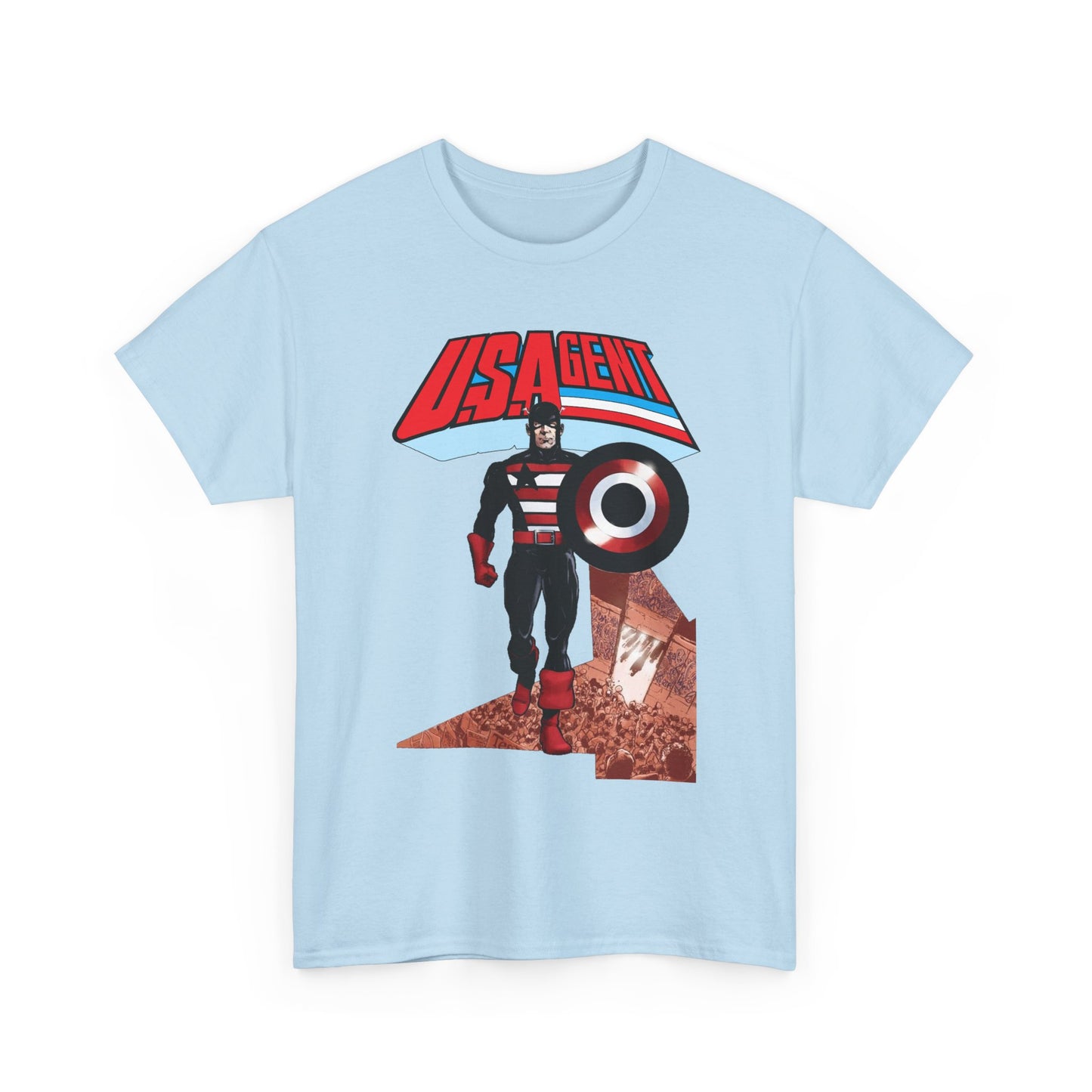 US Agent T-Shirt - Phil Jimenez Art - John Walker - Captain America Character - Marvel Comics
