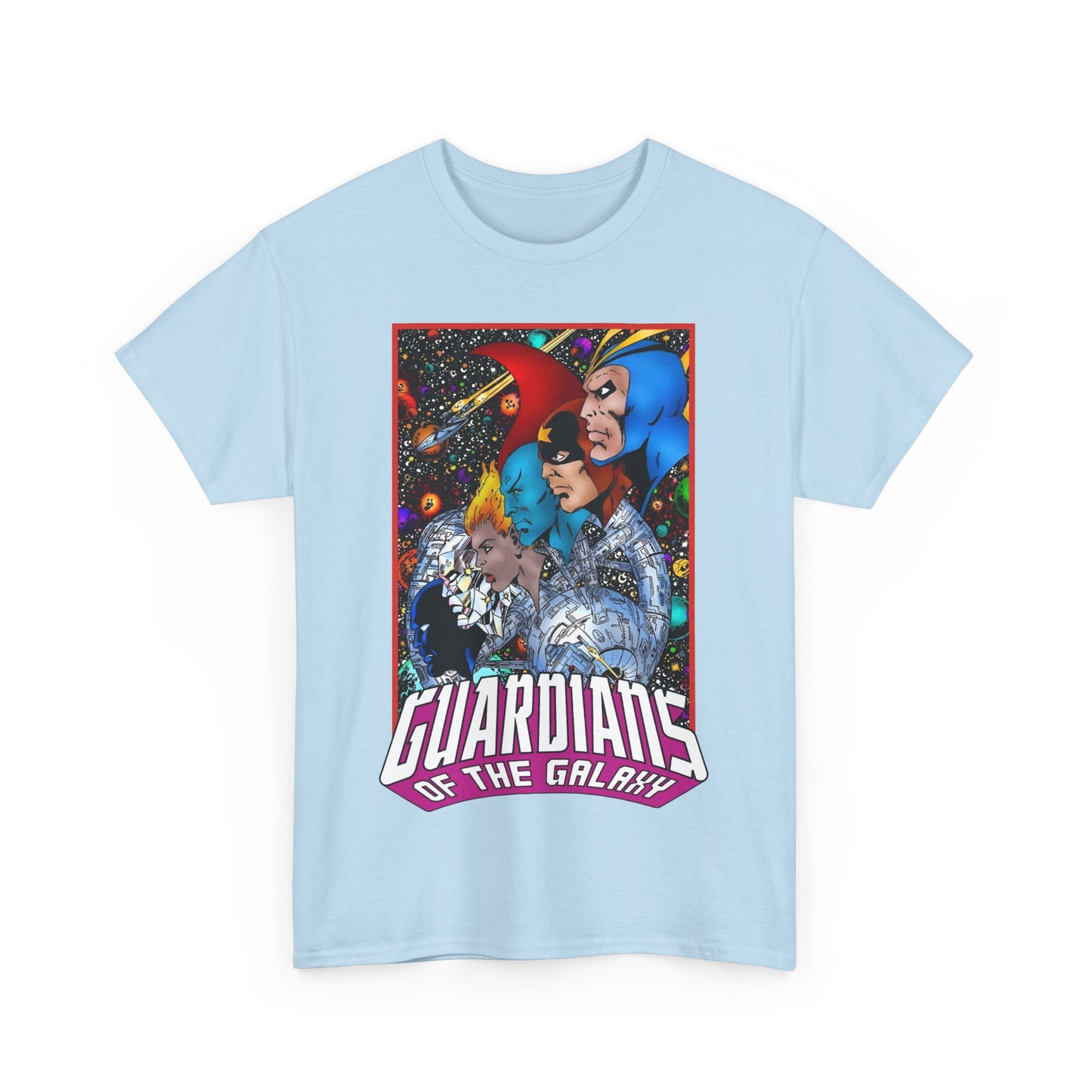 Guardians of the Galaxy T-Shirt - George Perez Art - Starhawk, Yondu, Vance Astro - Marvel Comics