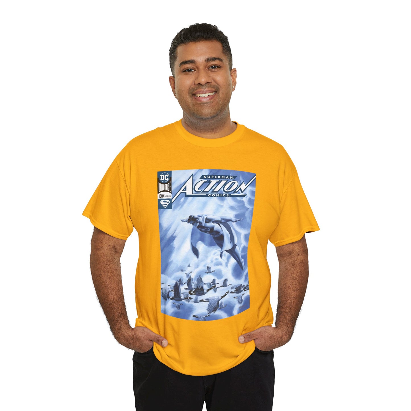 Action Comics #1004 T-Shirt - Steve Rude Art - Superman - DC Comics