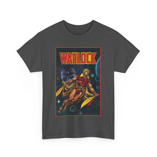 Warlock T-Shirt - Jim Starlin Art - Marvel Comics - Cosmic Superhero - The Enclave - Him