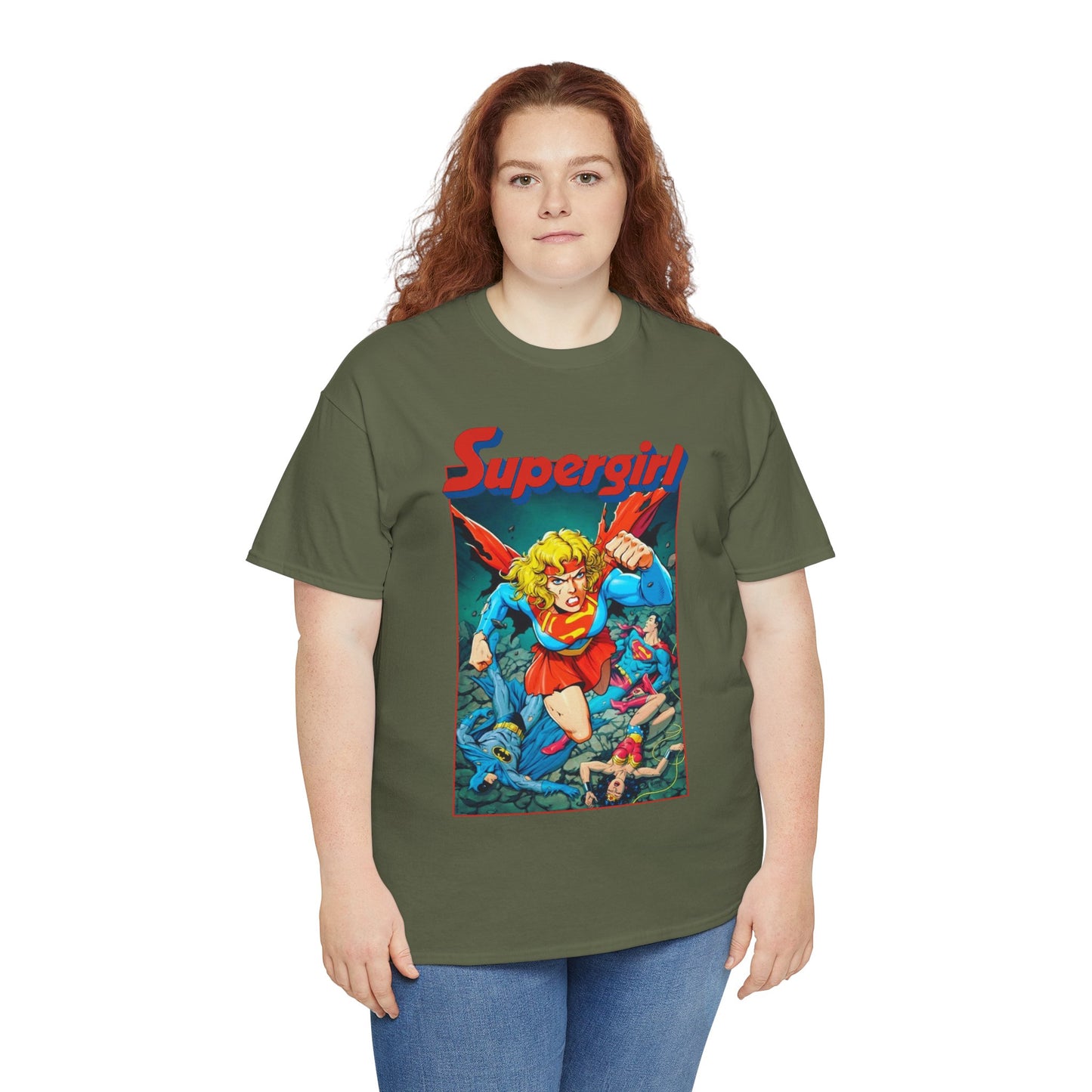 Supergirl T-Shirt - Tom Grummett Art - Crisis on Infinite Earths - Classic DC Comics Series - Death of Supergirl