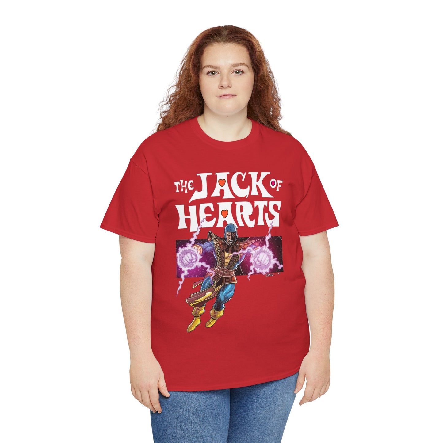Jack of Hearts T-Shirt - George Perez Art - Marvel Comics - Avengers Member - She-Hulk Boyfriend