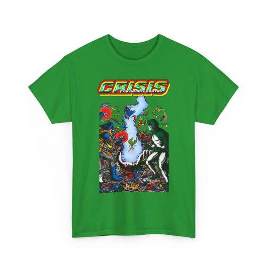 Crisis on Infinite Earths T-Shirt - George Perez Art - #10 Cover - Spectre Vs Anti-Monitor - DC Comics