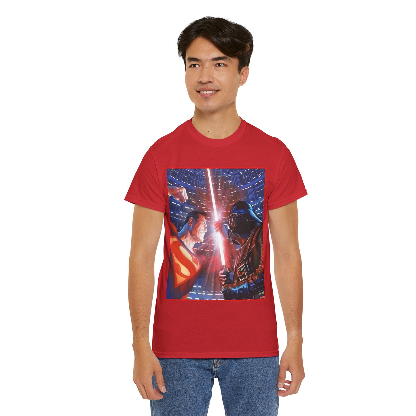Superman Vs Darth Vader T-Shirt - Alex Ross Art - DC Comics - Star Wars