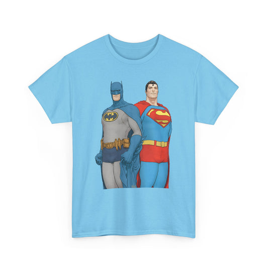 Batman & Superman T-Shirt - Frank Quitely Art - World's Finest Variant Cover Art - DC Comics