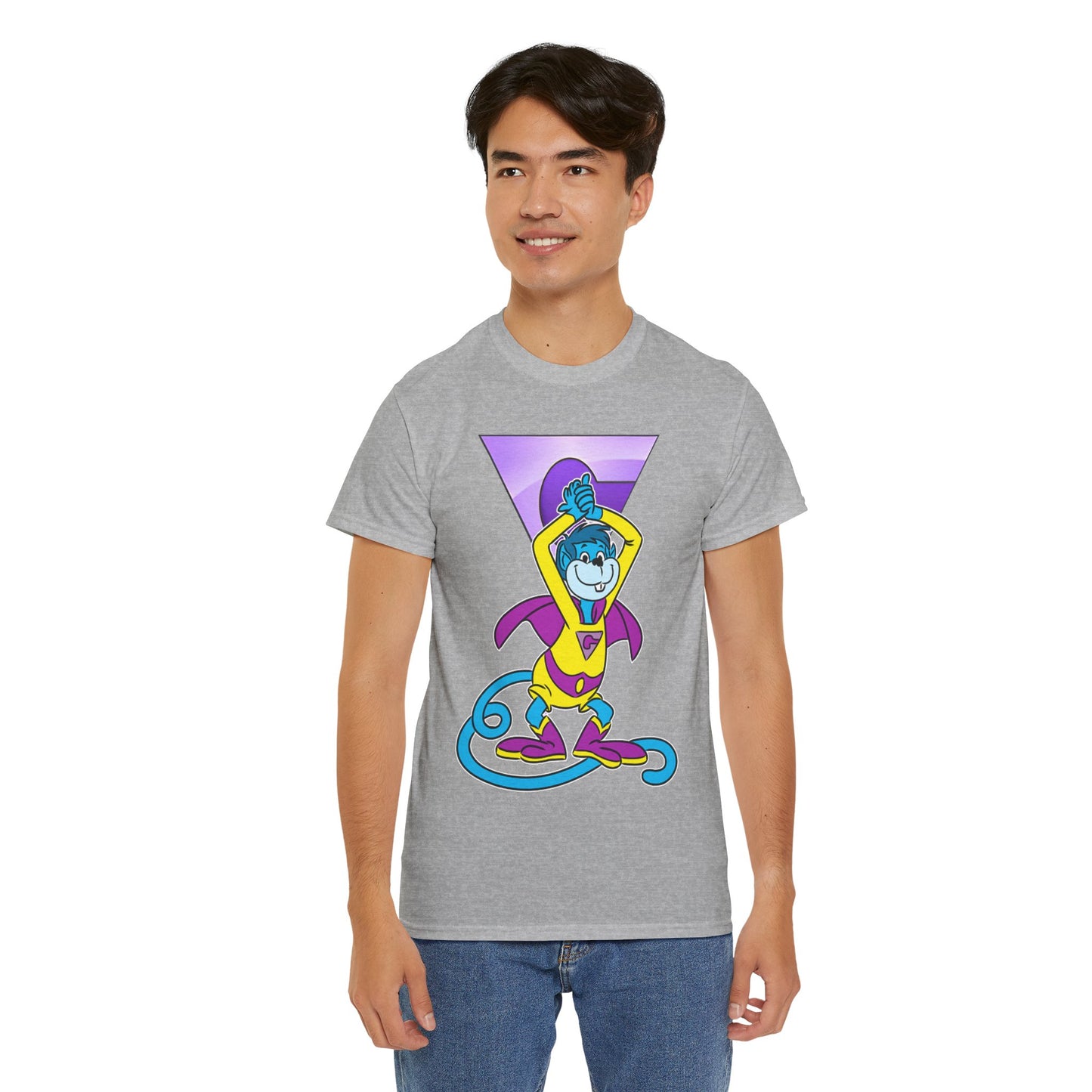 Gleek T-Shirt - Super Friends Cartoon - Wonder Twins Mascot - DC Comics - Space Monkey from Exxor - Zan & Jayna