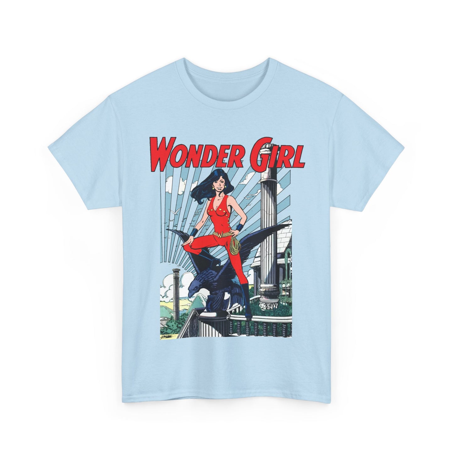 Wonder Girl T-Shirt - George Perez Art - New Teen Titans Member & Leader - Donna Troy, Sister of Wonder Woman - Amazon Warrior - DC Comics