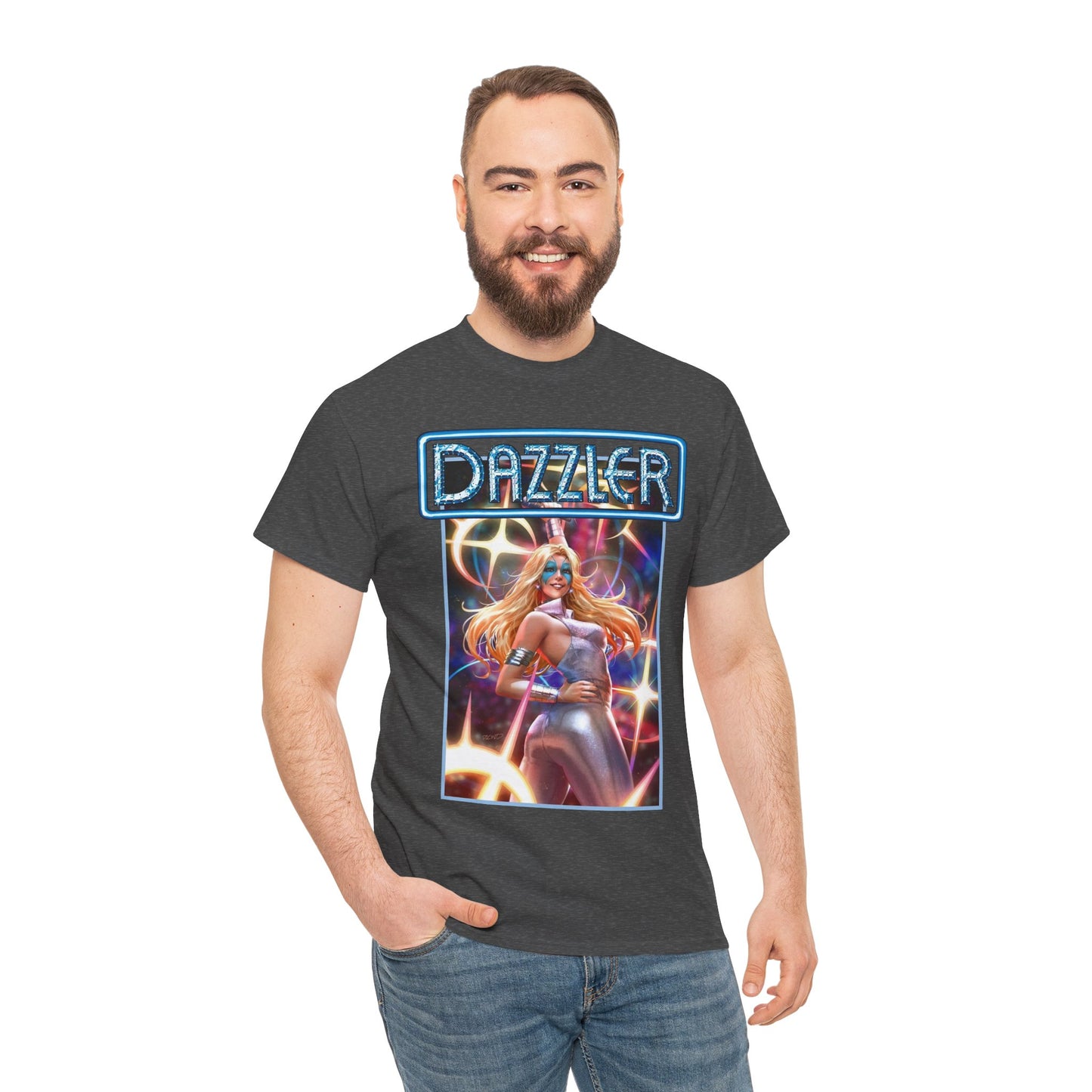 Dazzler T-Shirt - Derrick Chew Art - Alison Blaire - Mutant Pop Star - X-Men Member - Marvel Comics