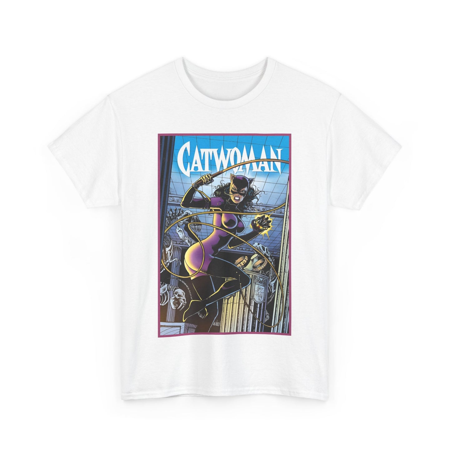 Catwoman T-Shirt - Jim Balent 1990s Art - Selina Kyle - Batman Character, Ally - Gotham City - DC Comics