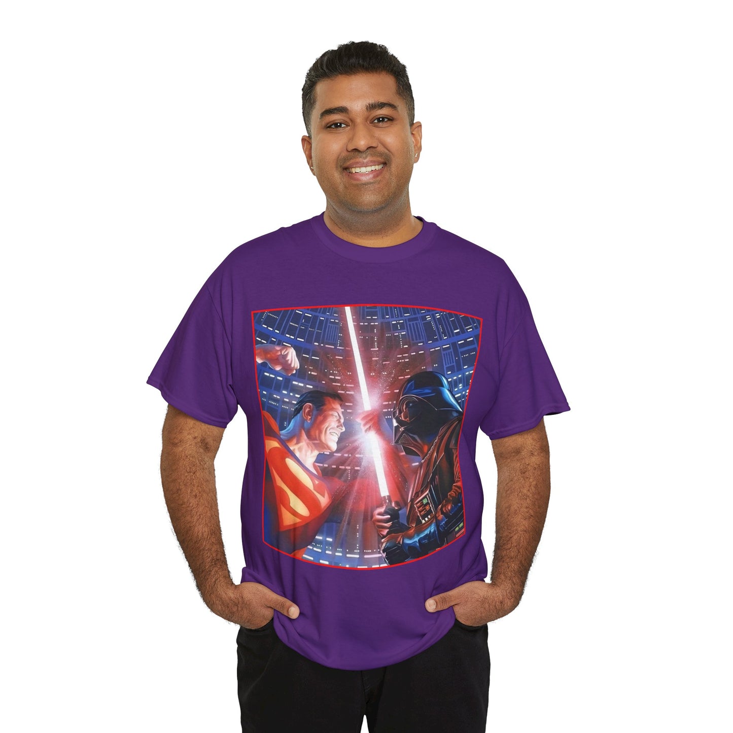 Superman Vs Darth Vader T-Shirt - Alex Ross Art - DC Comics - Star Wars