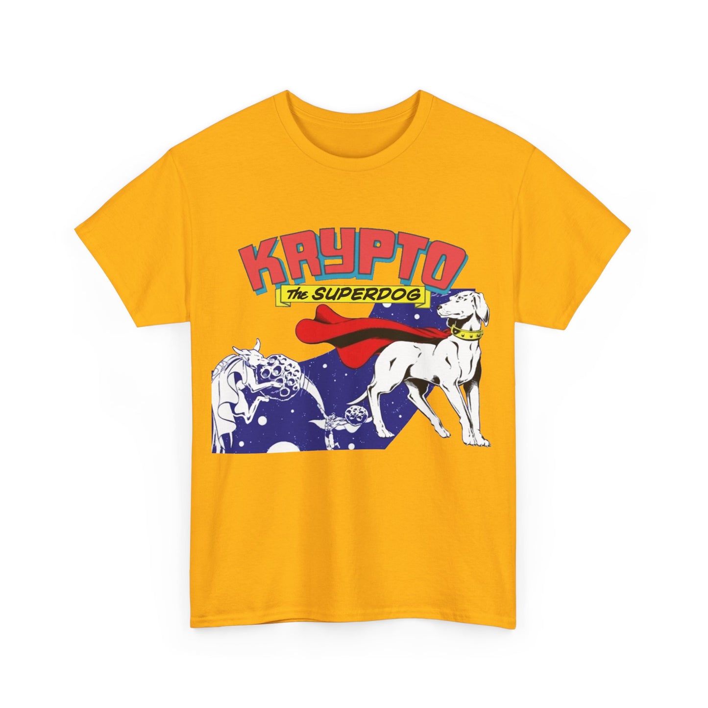 Krypto T-Shirt - James Gunn Superman Movie 2025 - Superman's Beloved Pet -Super Dog from Krypton - Stays at the Fortress of Solitude - DC Comics
