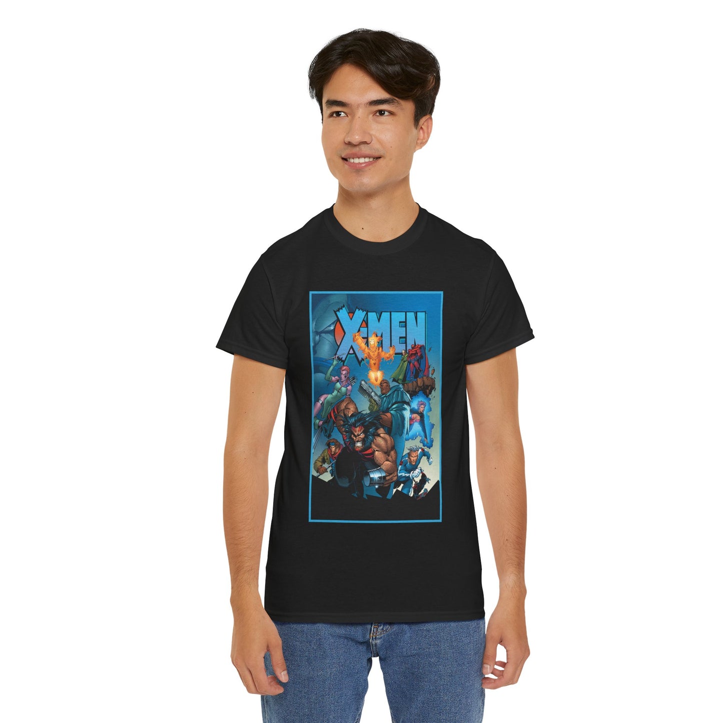 X-Men: Age of Apocalypse T-Shirt - Wolverine, Magneto, Bishop, Quicksilver, Blink - Mutant Alternate Reality - Marvel Comics