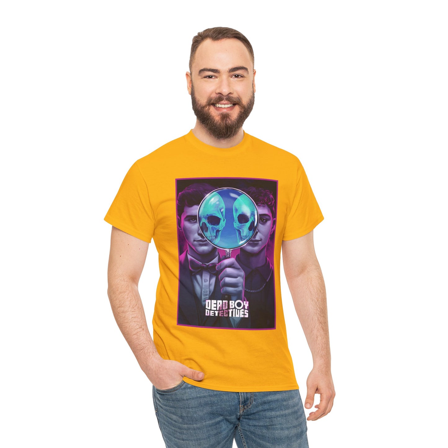 Deadboy Detectives T-Shirt - Sandman Spin-Off, Vertigo Comics - Netflix Series - George Rexstrew & Jayden Revri