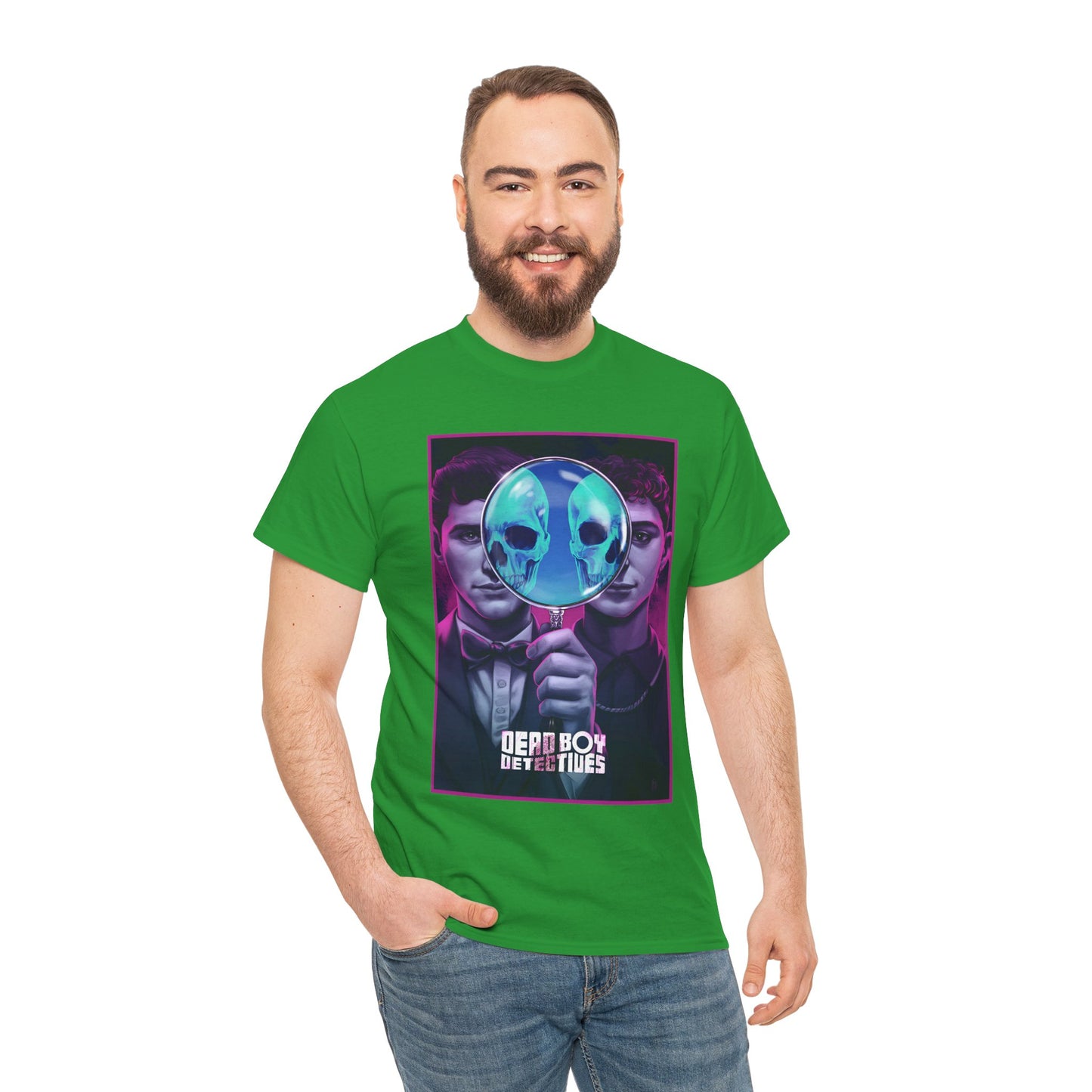Deadboy Detectives T-Shirt - Sandman Spin-Off, Vertigo Comics - Netflix Series - George Rexstrew & Jayden Revri