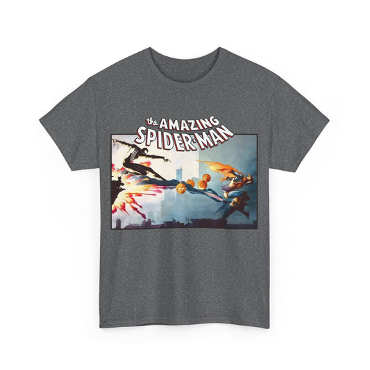 Amazing-Spiderman T-Shirt - Charles Vess Art - Vs Hobgoblin - Peter Parker - Marvel Comics