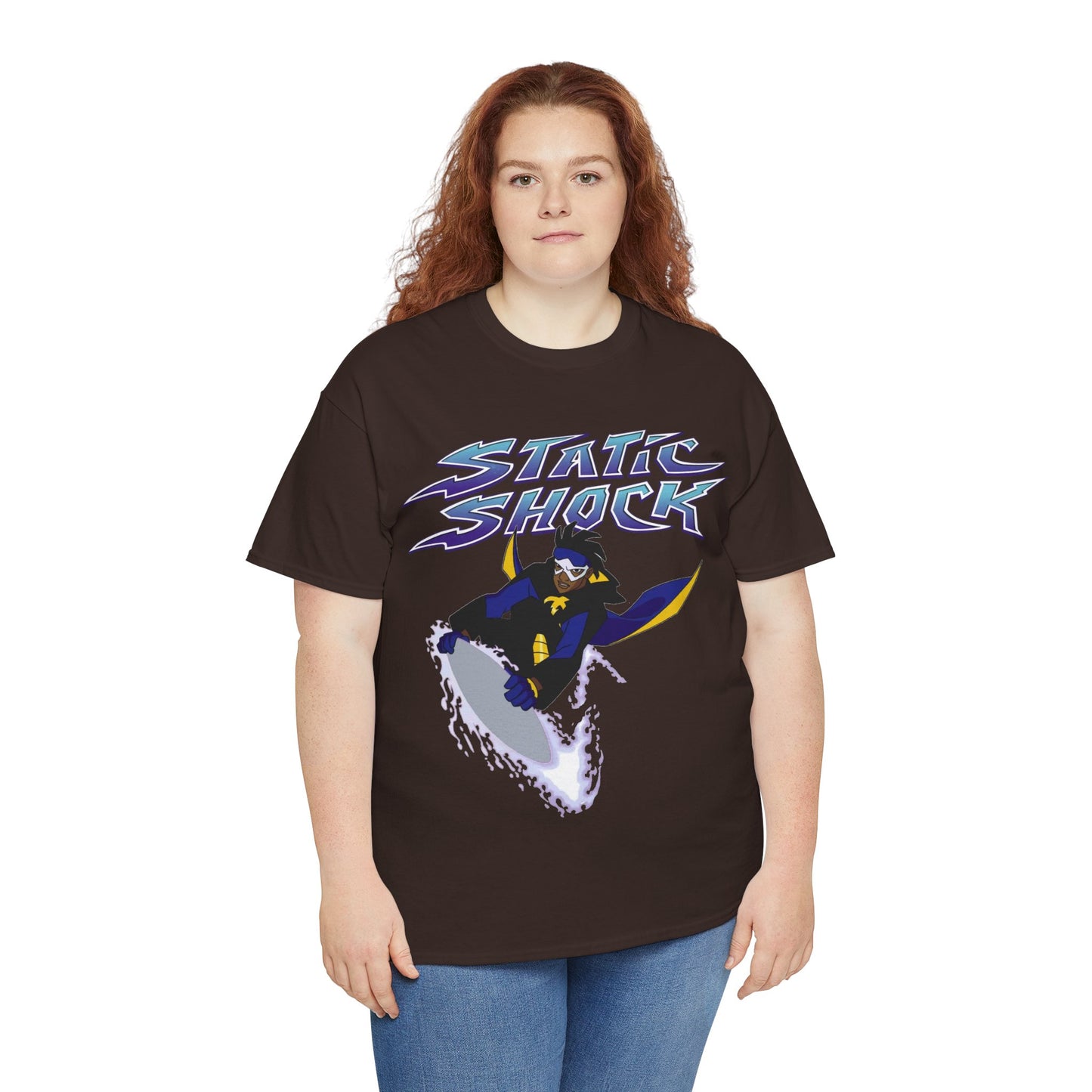 Static Shock T-Shirt - Milestone Comics - WB 1990s Animated Series - DC Comics - Virgil Hawkins
