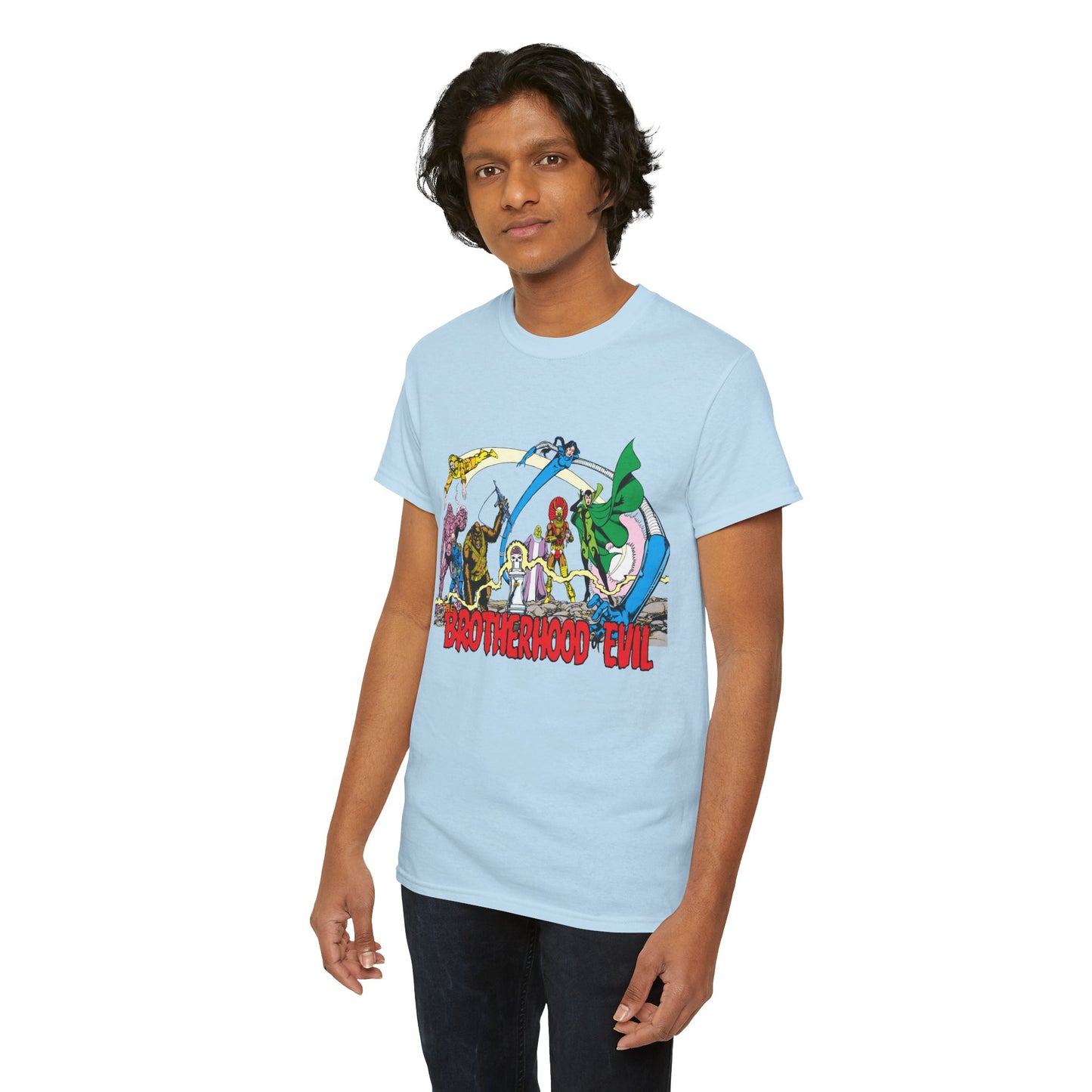 Brotherhood of Evil T-Shirt - George Perez Art - New Teen Titans, Doom Patrol - DC Comics - Madame Rouge, Phobia