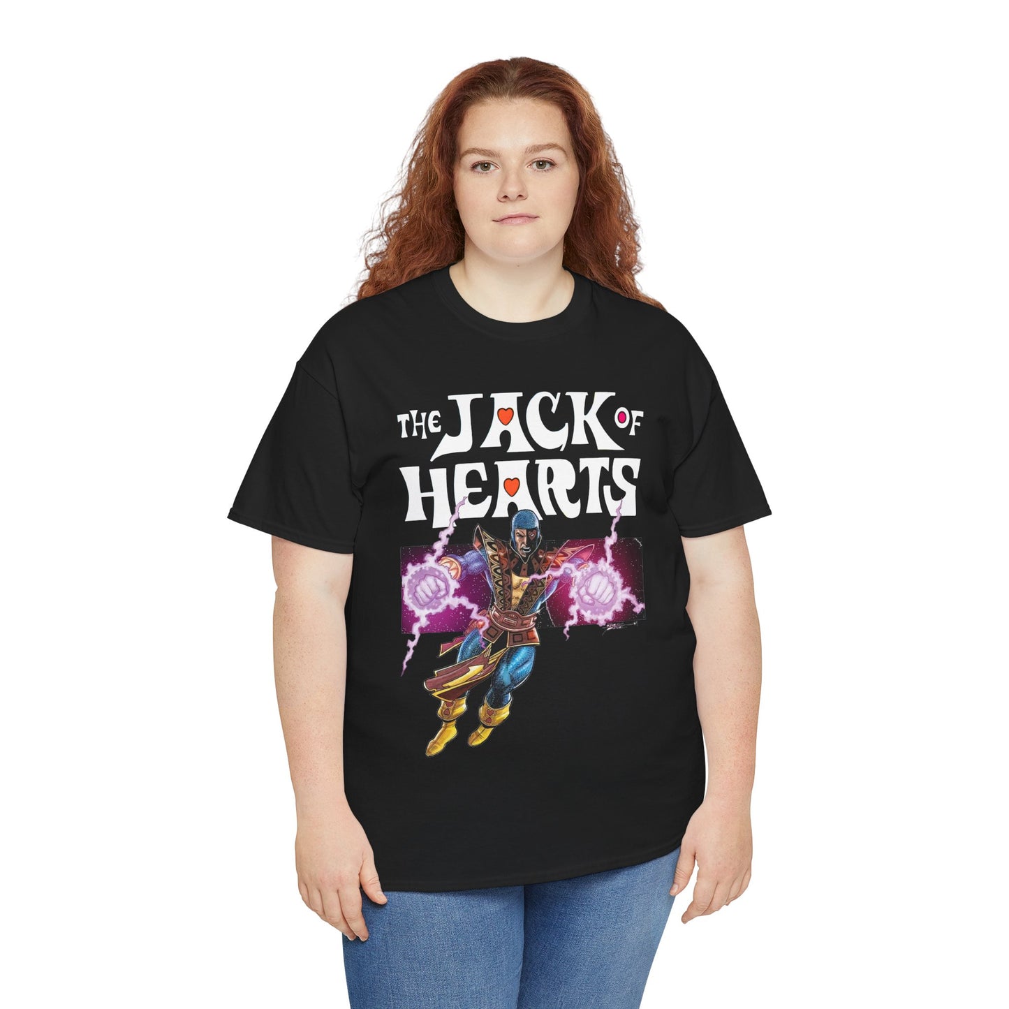 Jack of Hearts T-Shirt - George Perez Art - Marvel Comics - Avengers Member - She-Hulk Boyfriend