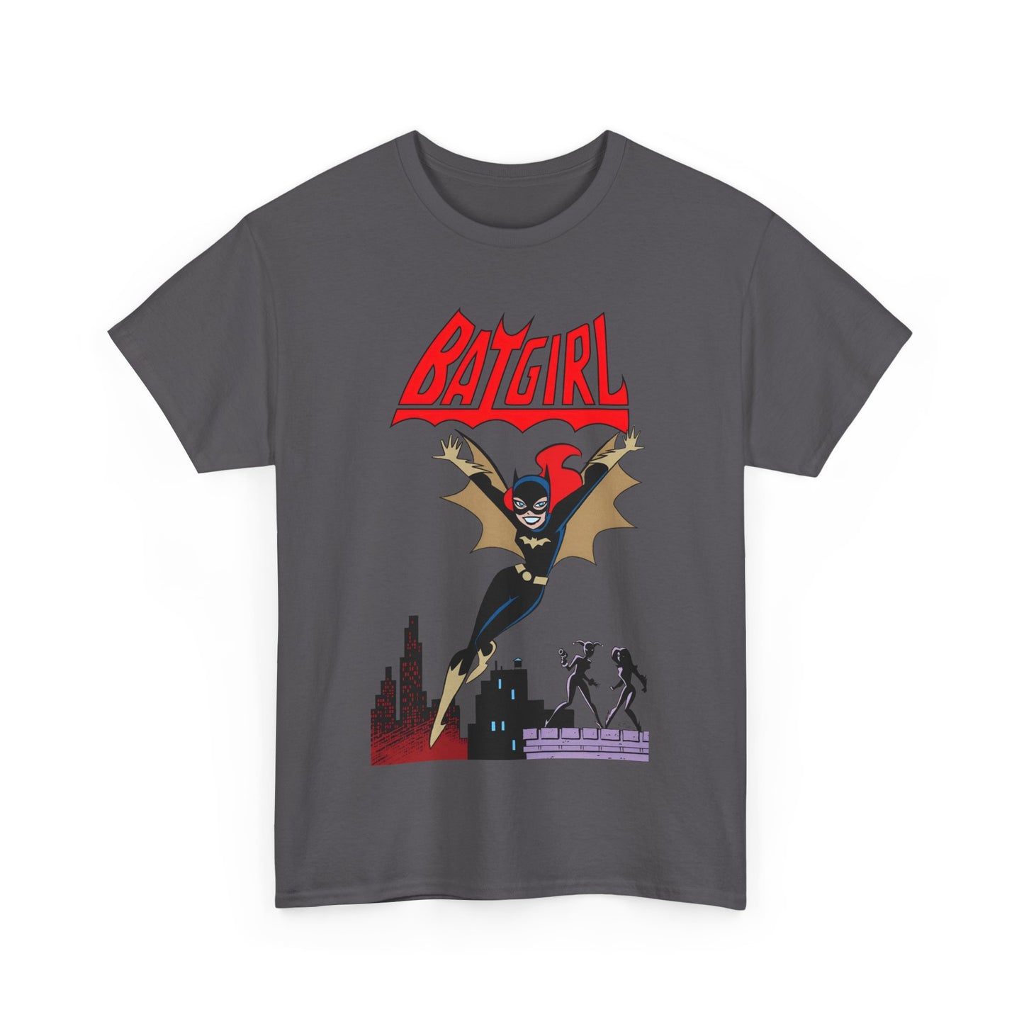 Batgirl T-Shirt - Bruce Timm Art - Batman Animated Series 1990s - Gotham City, Batman, Barbara Gordon - WB Cartoon - DC Comics