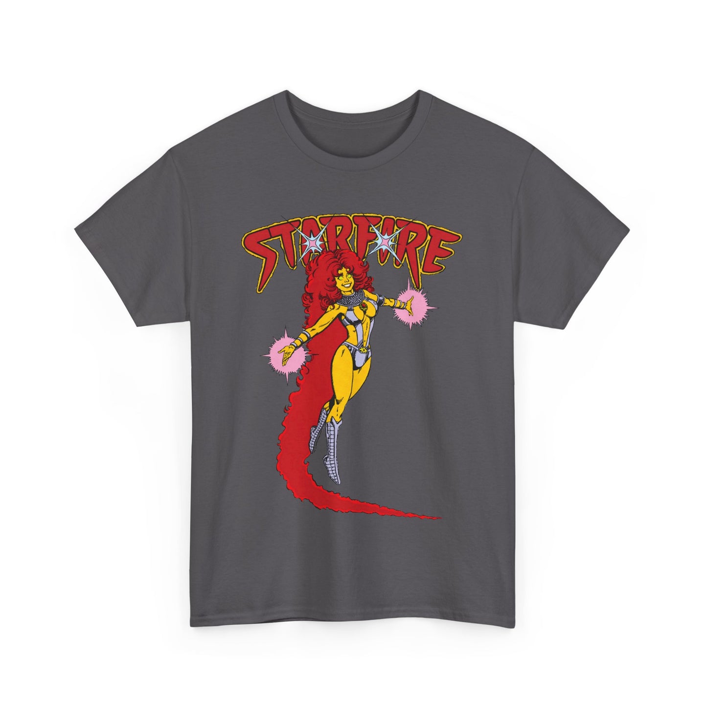 Starfire T-Shirt - George Perez Art - Popular New Teen Titans Character - DC Comics - Tamaran Princess