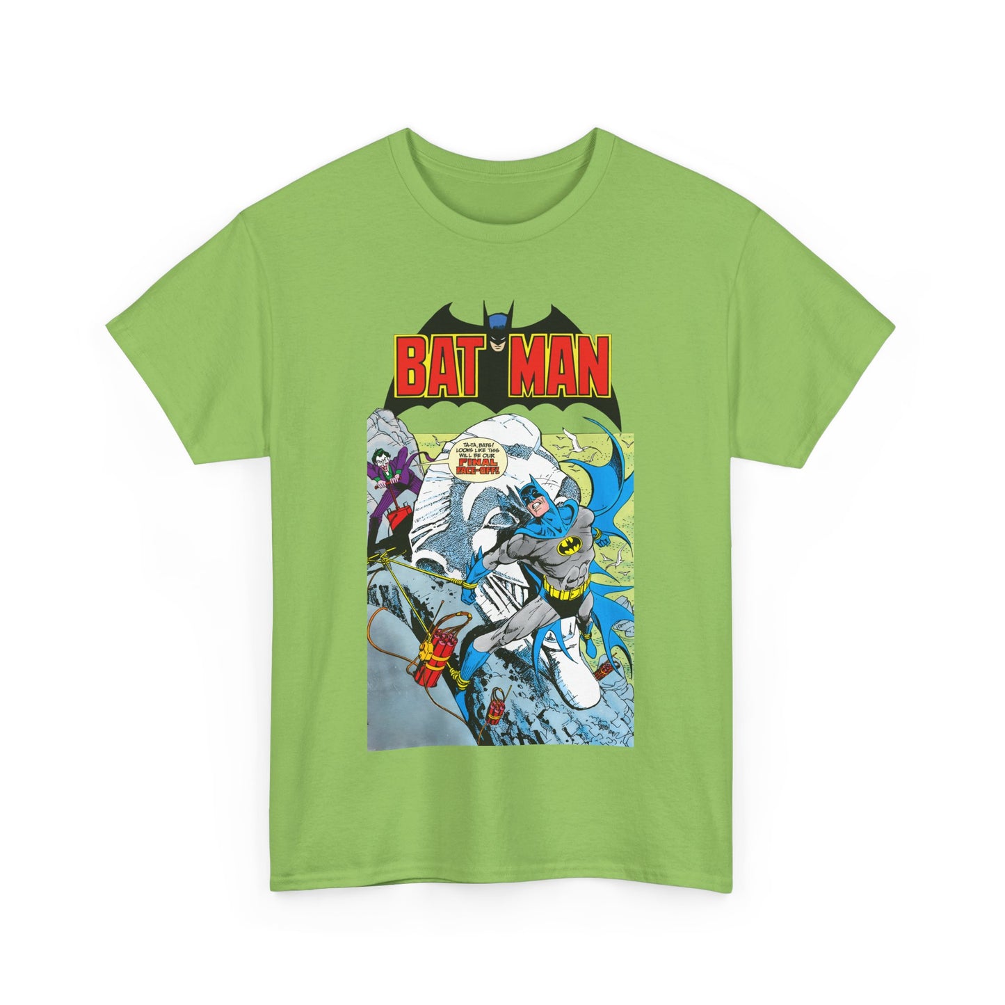 Batman T-Shirt - José Luis García-López Art - Joker - #353 Cover Art - Batman Strapped to Mount Rushmore - Amazing Bronze Age Art