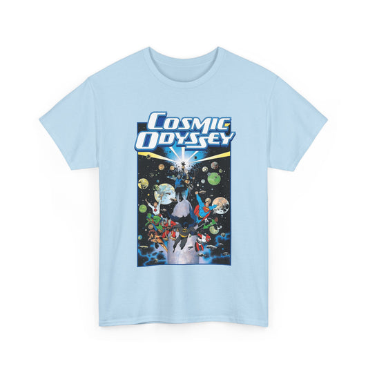 Cosmic Odyssey T-Shirt - Mike Mignola Art - Superman, Darkseid, Lightray, Orion, Starfire, Highfather. John Stewart - DC Comics