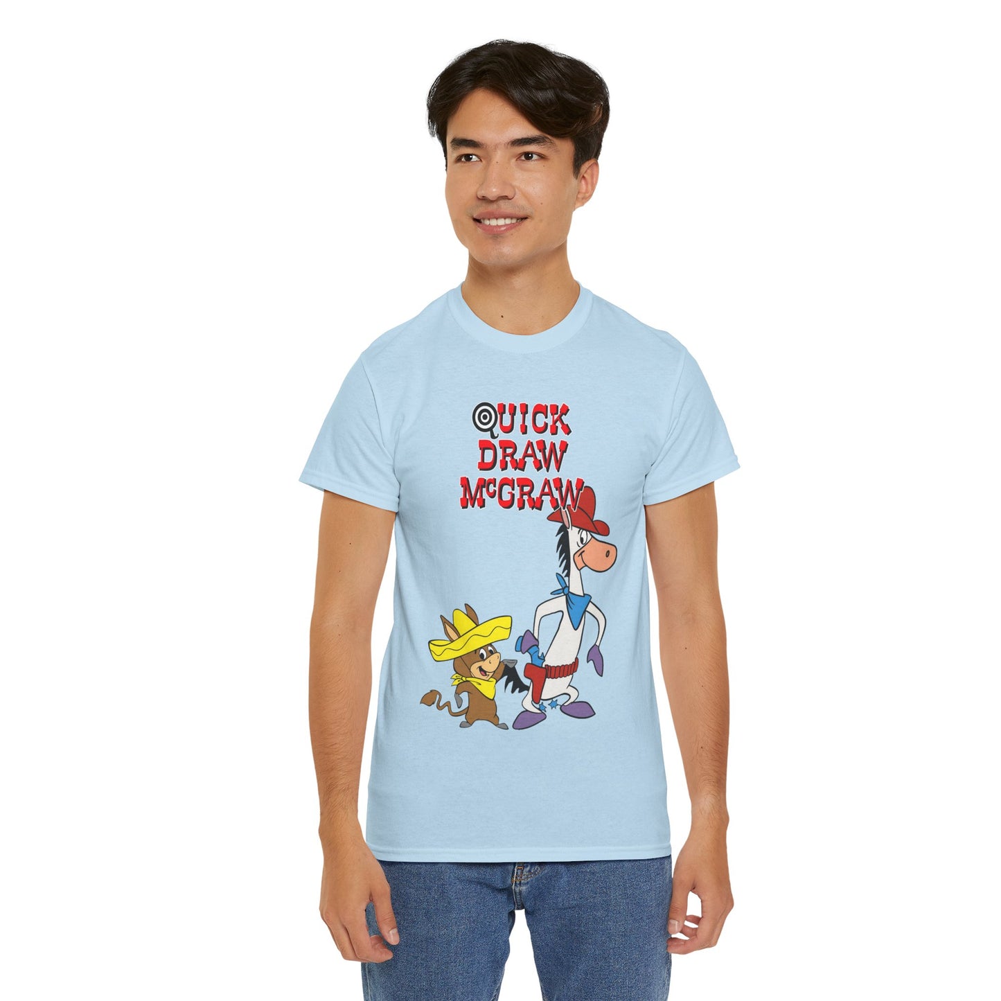 Quick Draw McGraw T-Shirt - Baba Looey - Hanna-Barbera Cartoon - Popular 1960s TV Animation