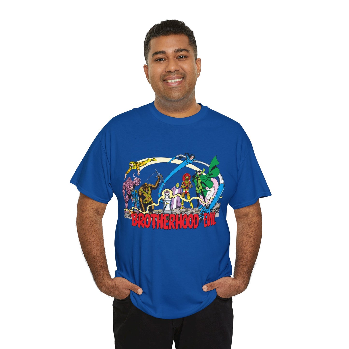 Brotherhood of Evil T-Shirt - George Perez Art - New Teen Titans, Doom Patrol - DC Comics - Madame Rouge, Phobia