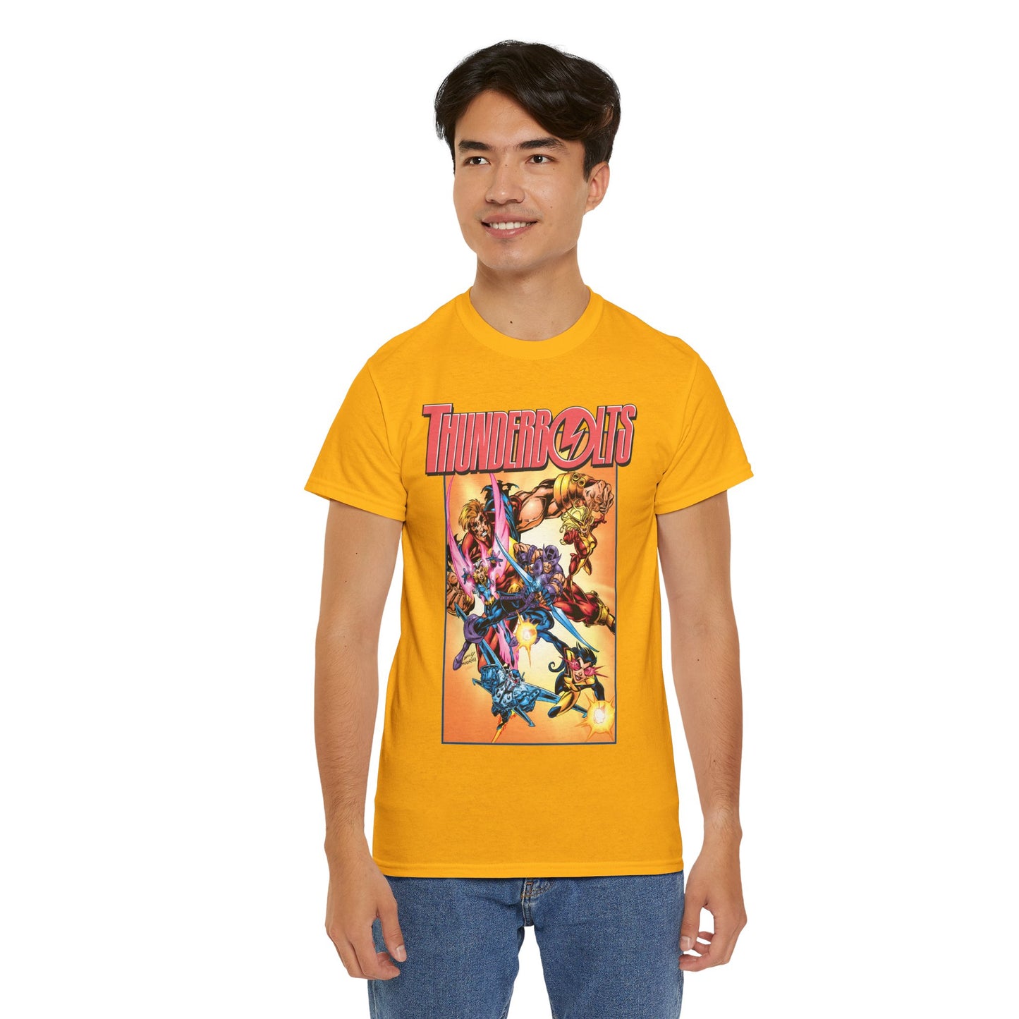 Thunderbolts T-Shirt - Mark Bagley Art - Hawkeye, Songbird - Marvel Comics - Avengers Connection