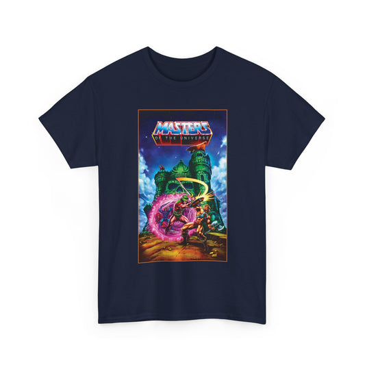Masters of the Universe T-Shirt- He-Man Vs Tri-Klops, Skeletor and Beast Man - New 2026 Movie with Nicholas Galitzine