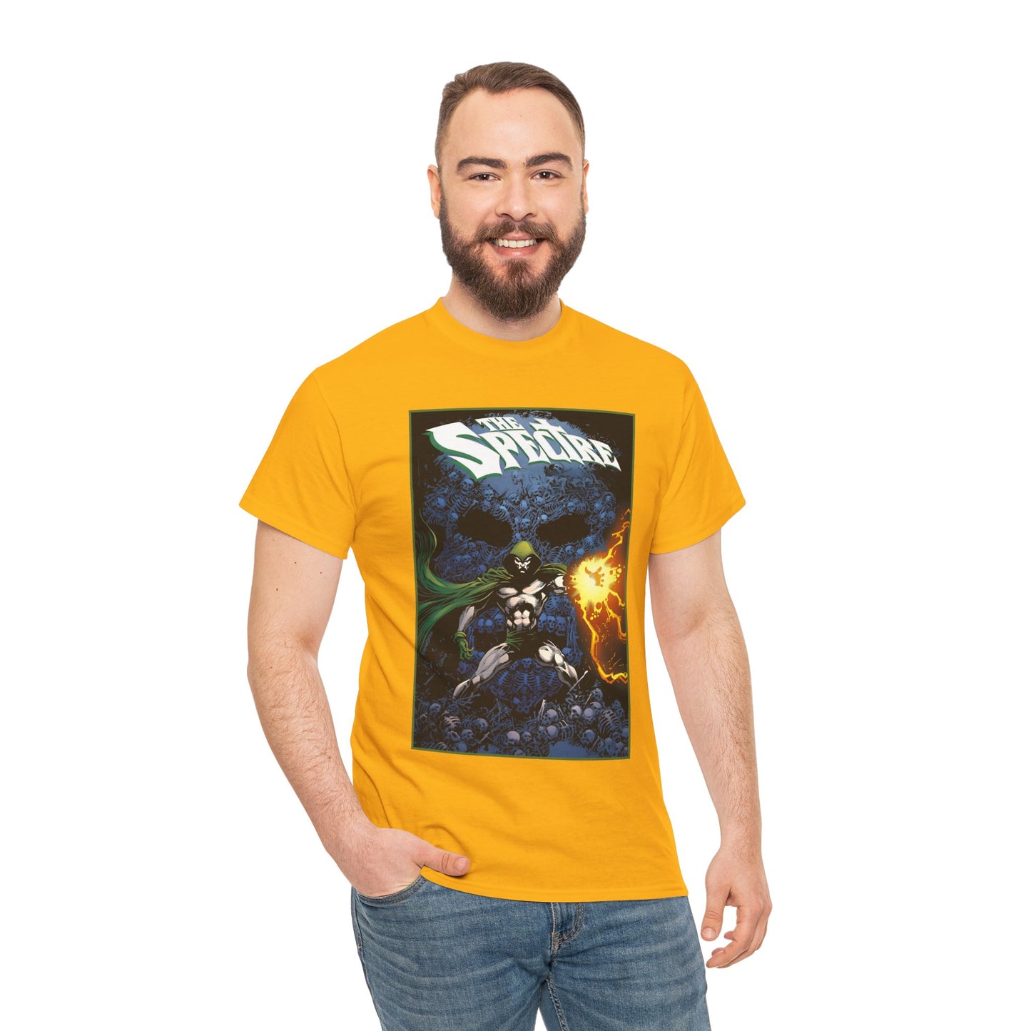 Spectre T-Shirt - Tom Mandrake Art - Jim Corrigan - 1980s Series - DC Comics