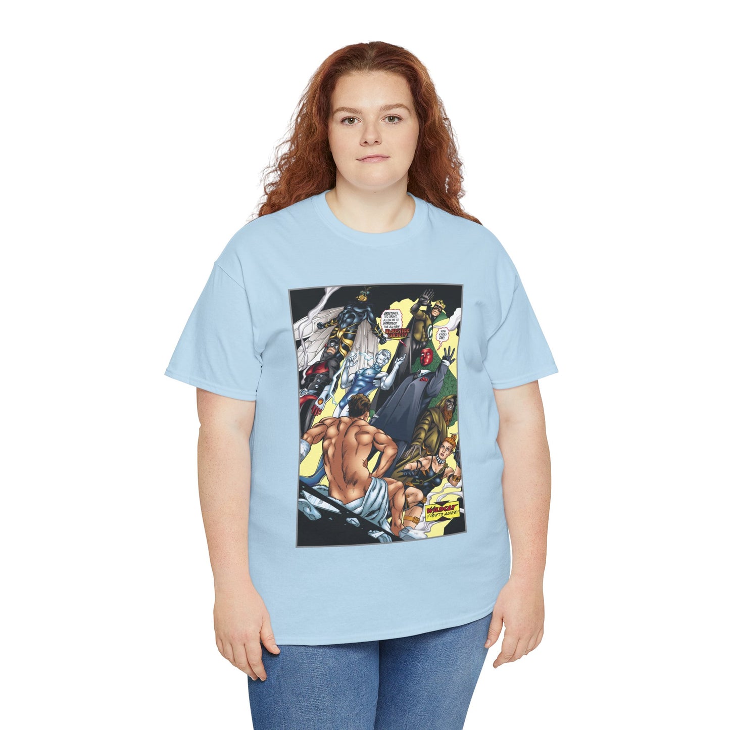 Wildcat/Injustice Society T-Shirt