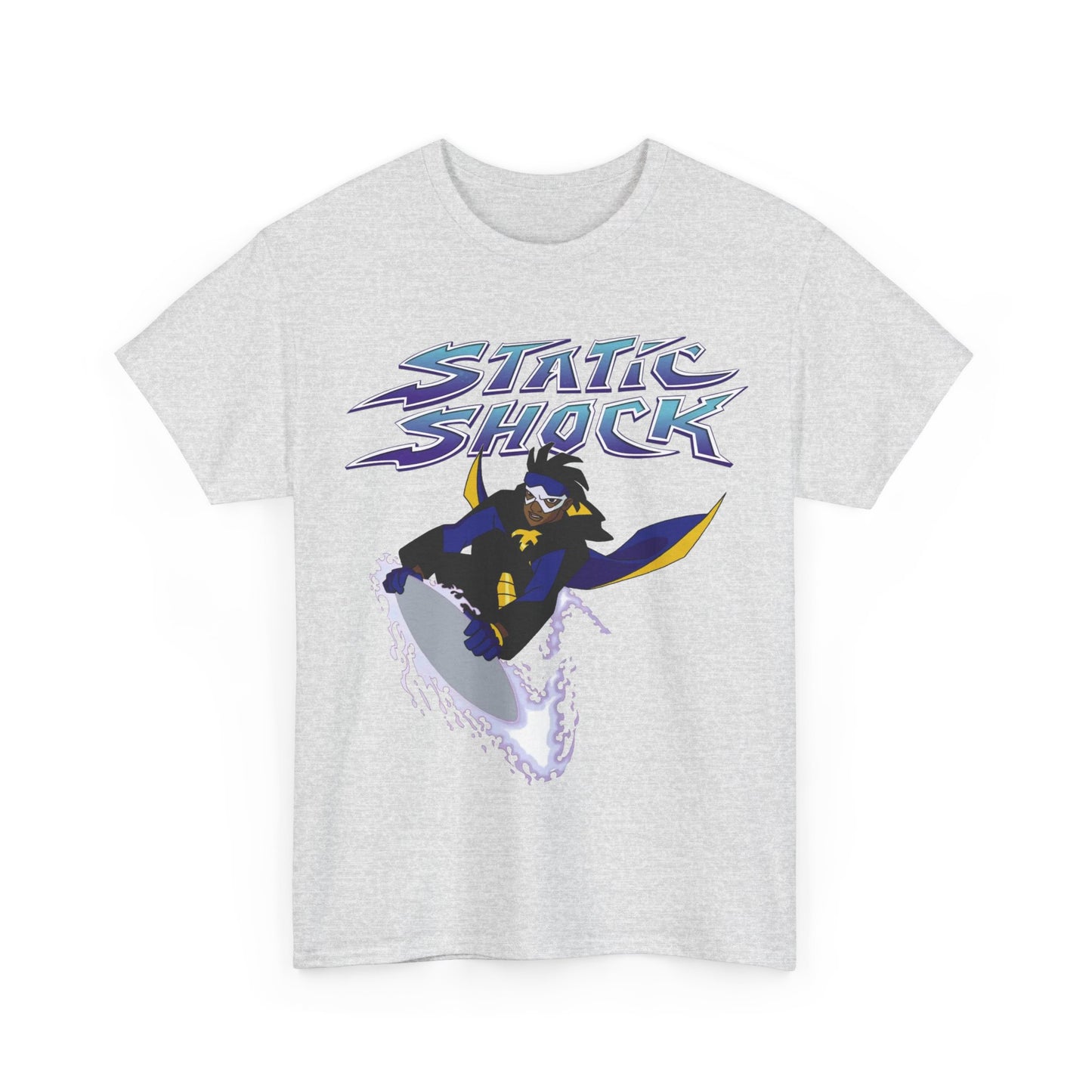 Static Shock T-Shirt - Milestone Comics - WB 1990s Animated Series - DC Comics - Virgil Hawkins