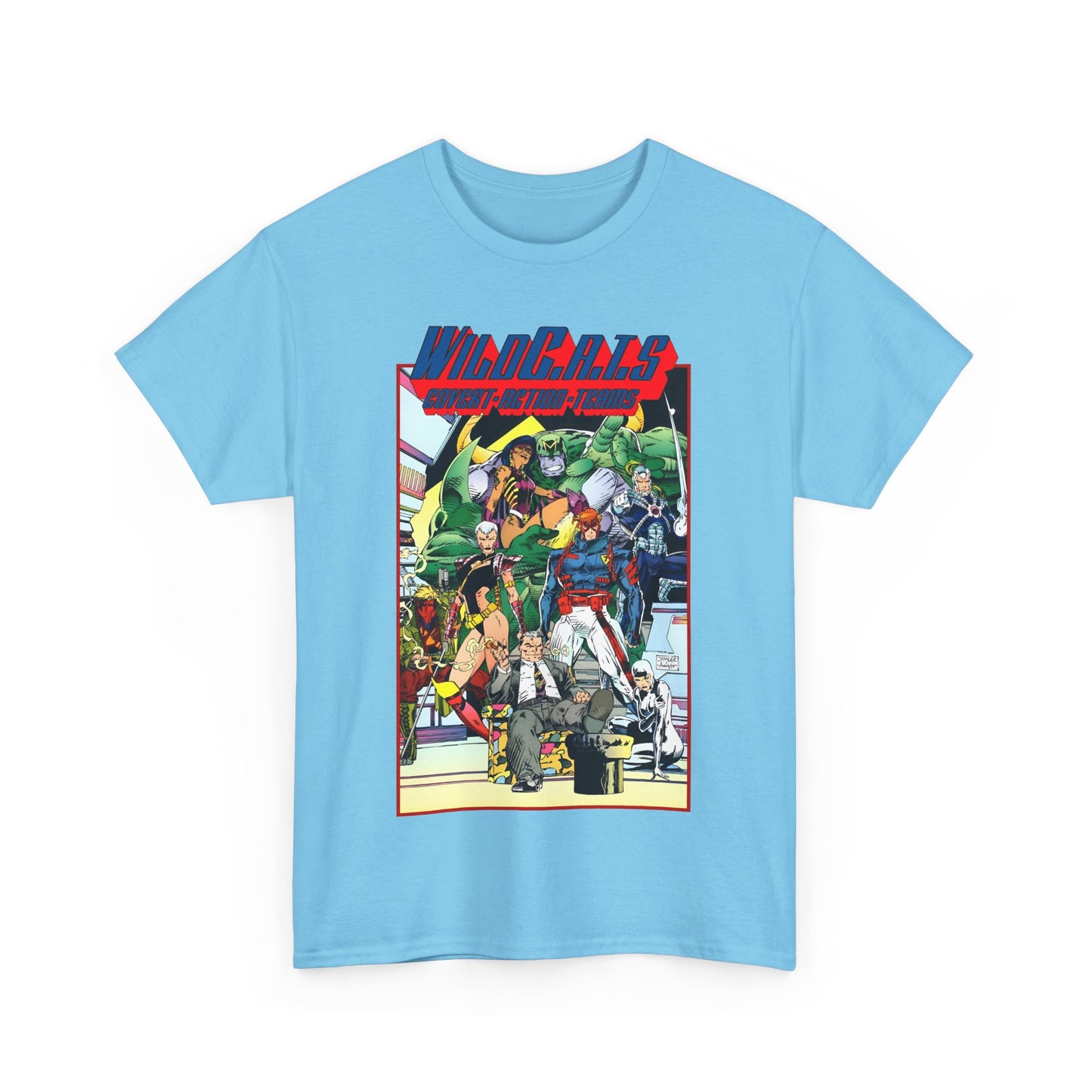 Wildcats Shirt - Jim Lee Art - Warblade, Maul, Voodoo, Grifter, Zealot, Emp, Void - Image Comics/Wildstorm/DC Comics
